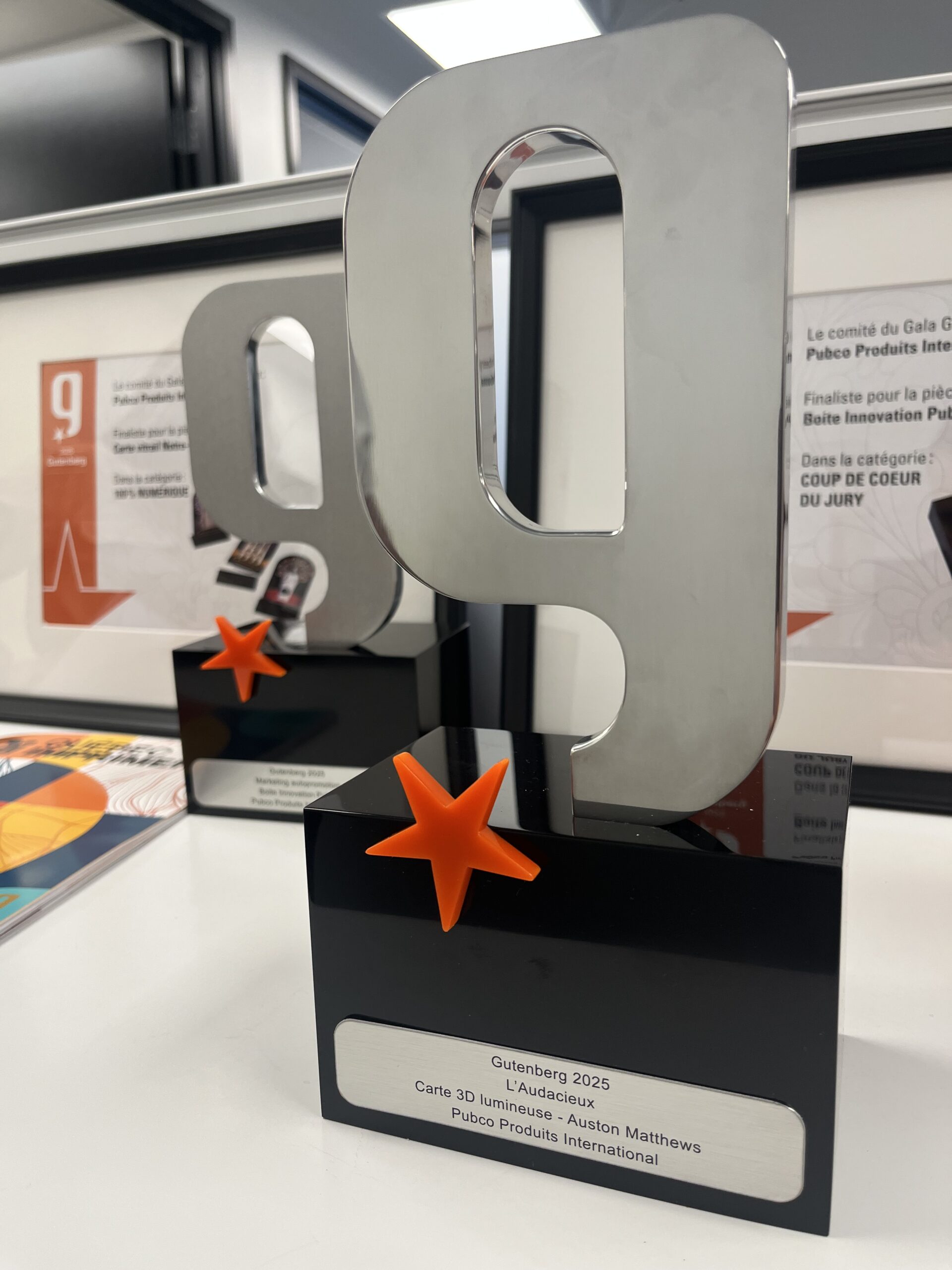 Prix gagnant | Gala Gutenberg 2025 | Pubco