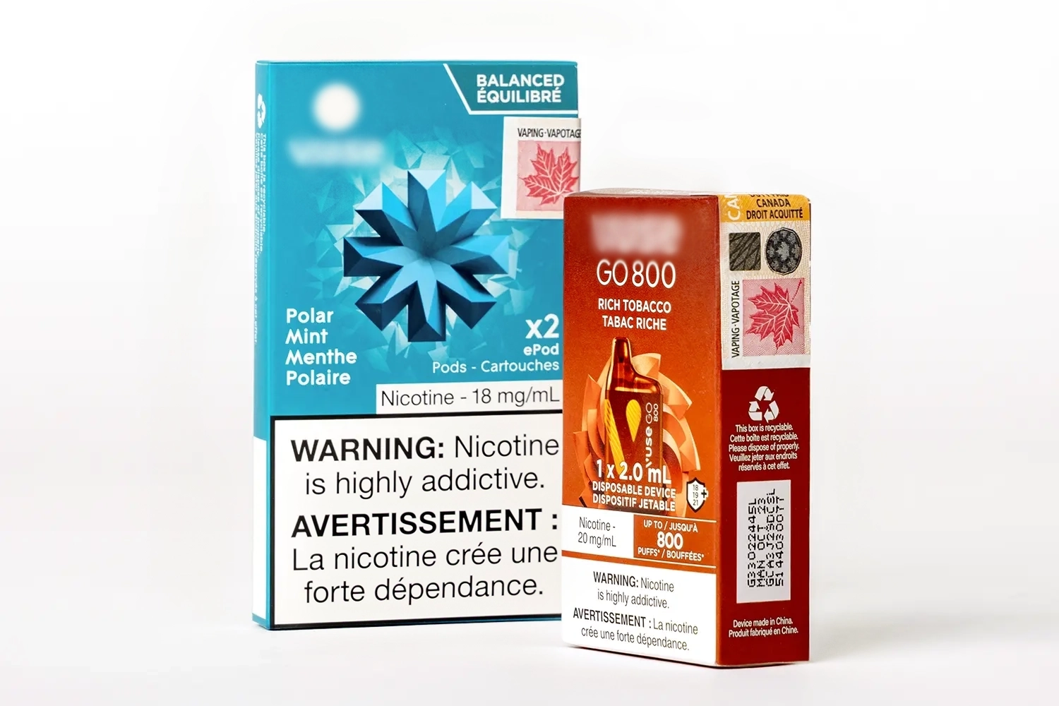 Tabac et vapotage | Réalisations | Pubco