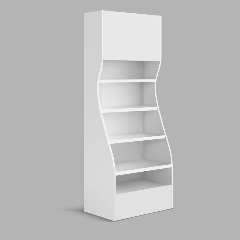 Présentoirs de plancher | Présentoirs sur mesure | Pubco